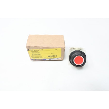 SQUARE D 9001SKR2RH13 RED PUSHBUTTON